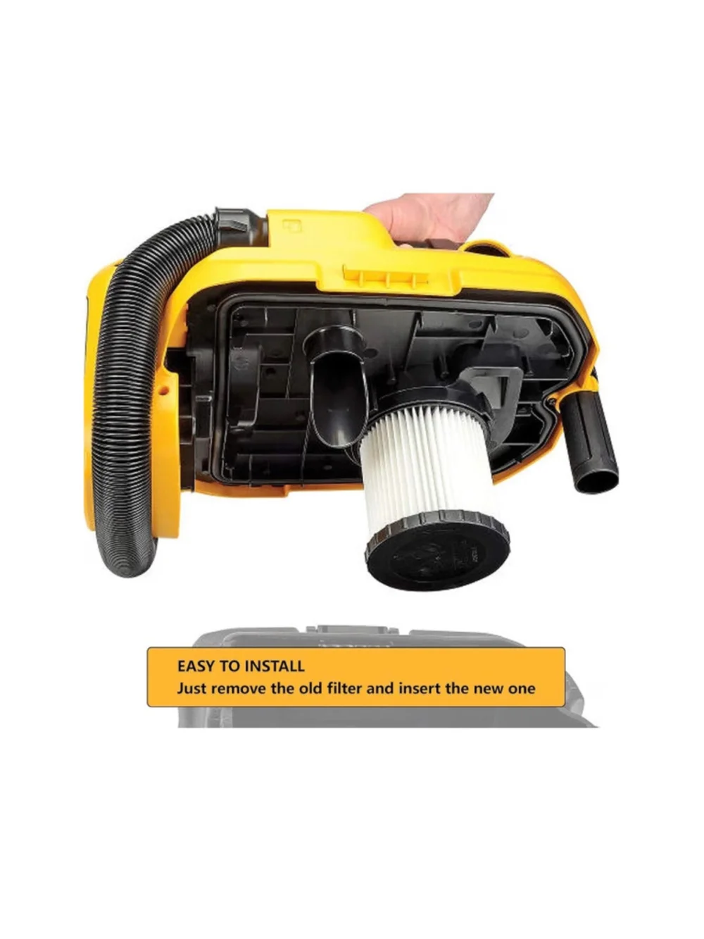 NEW 2 Pk DCV5801H Replacement Filter comp DeWalt DCV580 DCV581H Wet Dry Vacuum